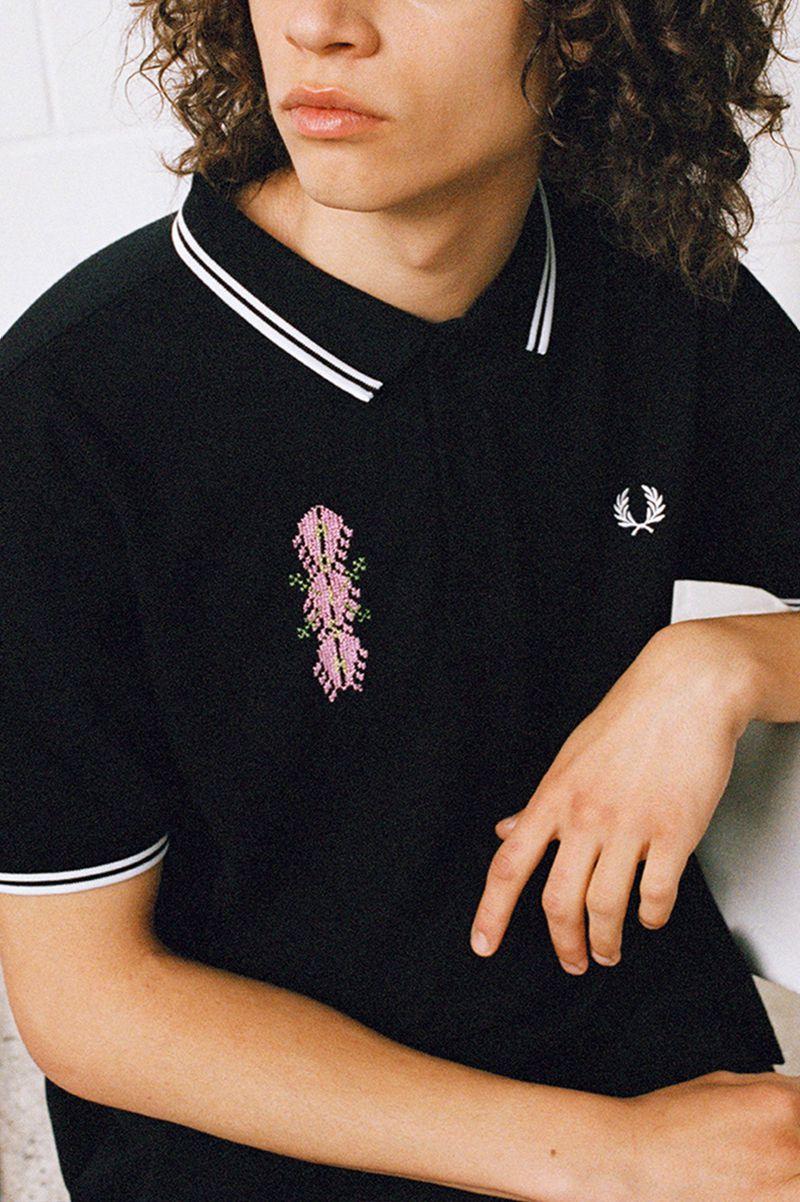 Black Fred Perry SM3180 Men\'s Polo Shirts | PH 1481JPQJ